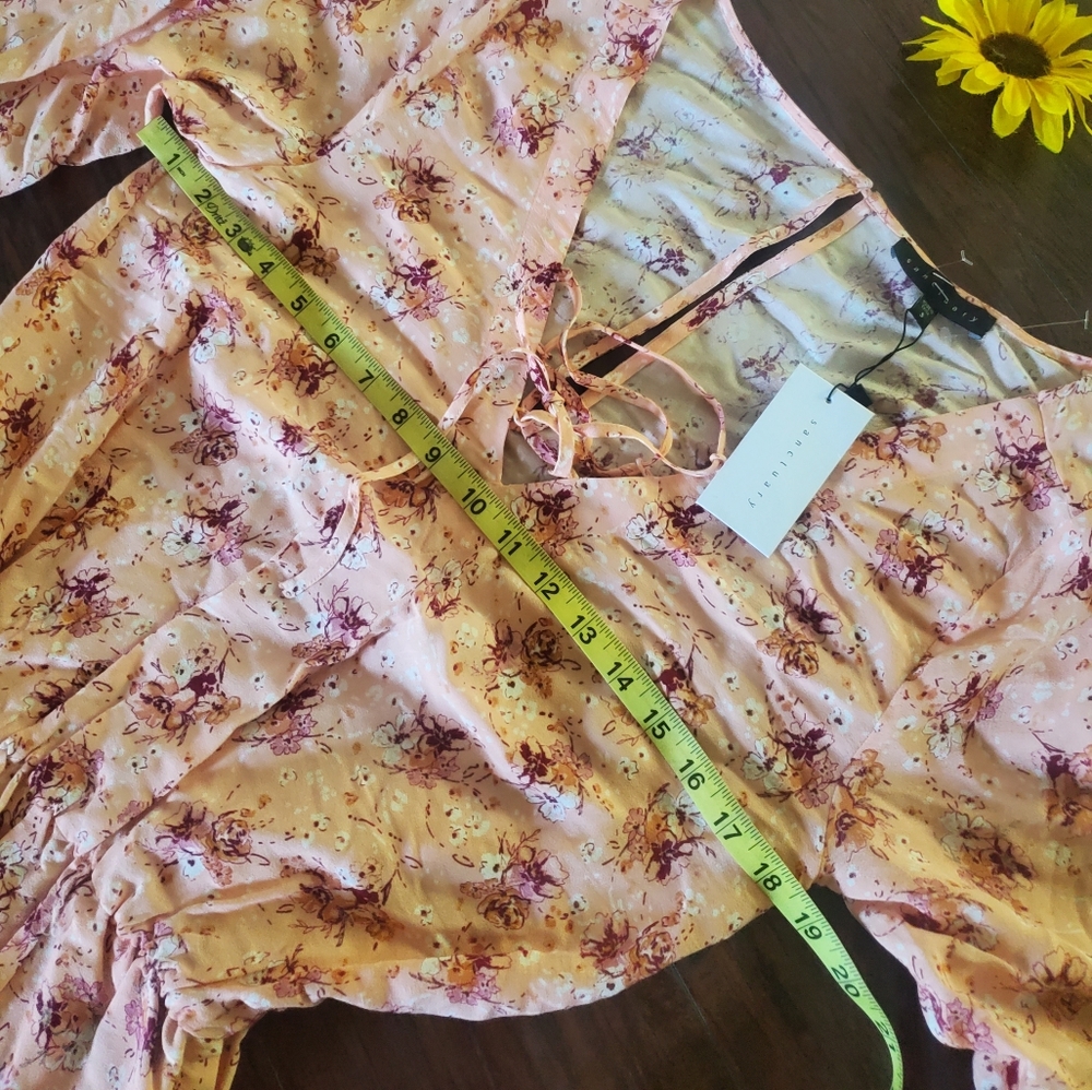 SANCTUARY FLORAL PRINTER ROMPER - Picture 8 of 9